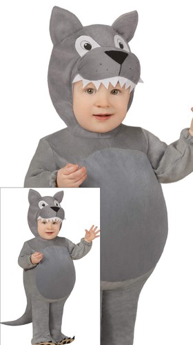 Toddlers wolf costume kids - toddlers,
