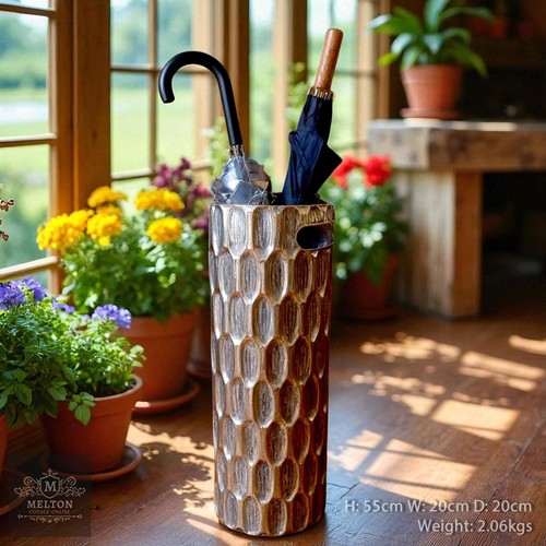 Metal gold umbrella - umbrella, stand