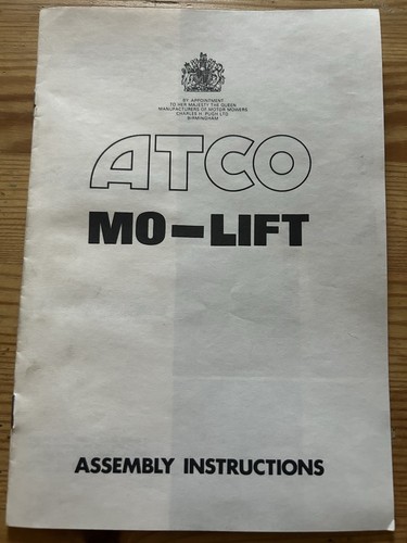 Atco lift assembly - atco, mo-lift
