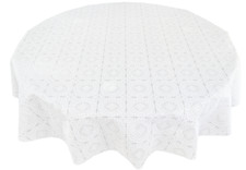 ROUND Wipe Clean PVC Vinyl