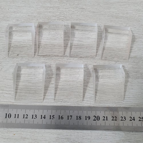 Lot optical glass prism - of, 7