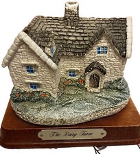 Cottage figurine the dairy - cottage,