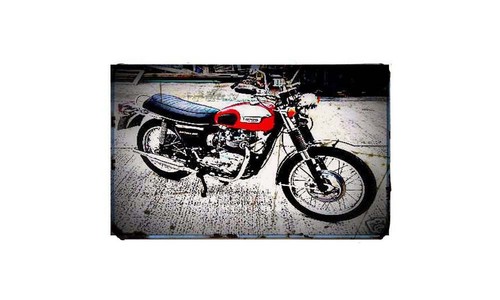 1977 triumph daytona - , bike