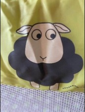 Vintage Babies-R-Us sheep Pack-N-Play Toy Play Pen Bassinet Tollytots