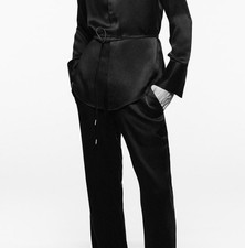 ZARA Mens FLARE FIT VISCOSE