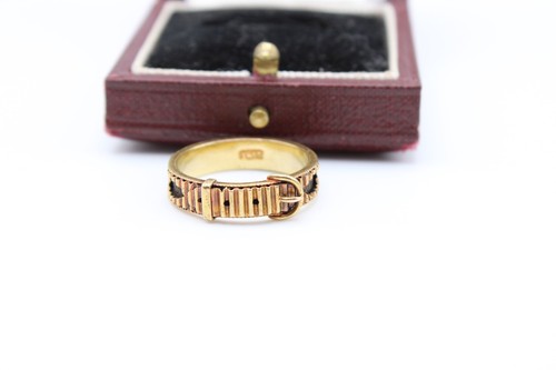 Victorian 15ct gold buckle