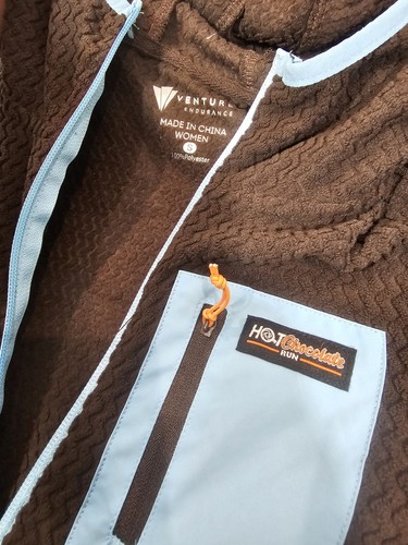 Hot chocolate run jacket - chocolate,
