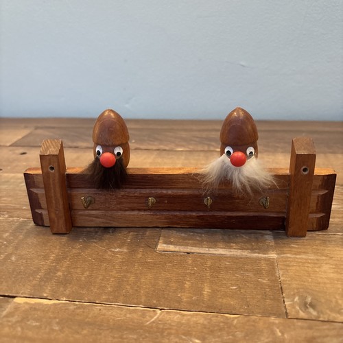 Vintage wooden viking - vintage,