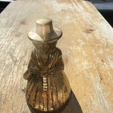 VINTAGE SMALL BRASS TABLE BELL