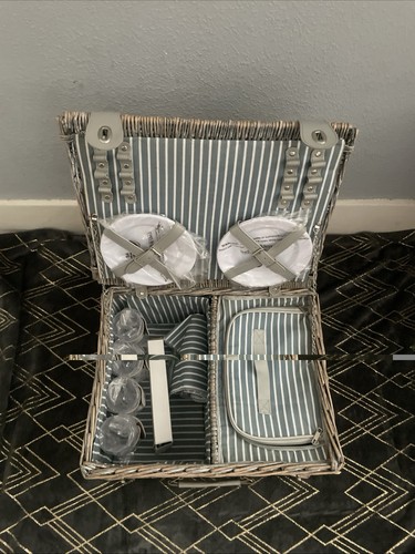 Wicker picnic basket - picnic,