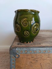 Vintage Green Glazed Studio