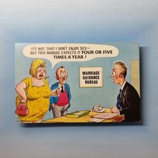 Saucy Comic Postcard C1975 Fat