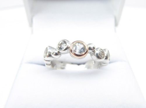 Clogau gold silver 9ct rose - silver,