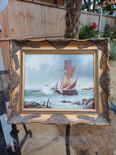 20th century oil painting - painting, of
