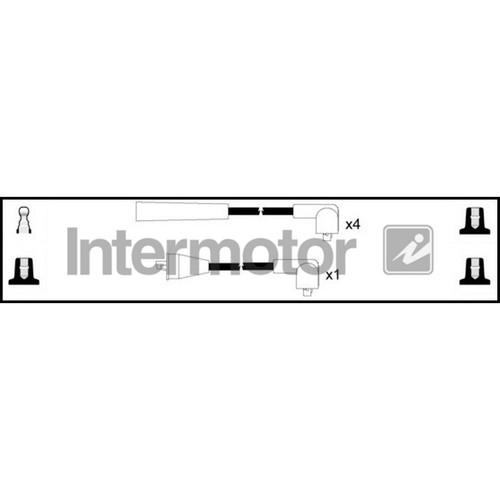 Leads ignition cables kit - ht,