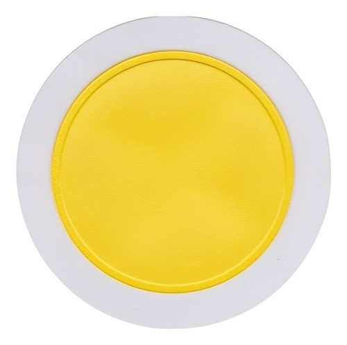 Yellow car tax disc - yellow,