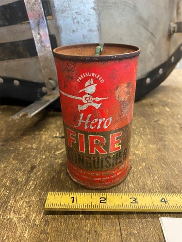Hero fire extinguisher - hero, empty