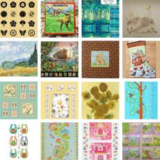 Cotton Fabric Panels Cushions