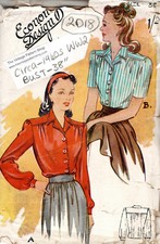 1940s WW2 Vintage Sewing