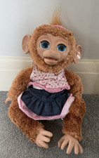 2012 Hasbro FurReal Friends Cuddles Giggling Monkey Interactive Toy WORKING