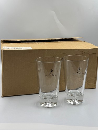 12x new johnnie walker glasses - new,