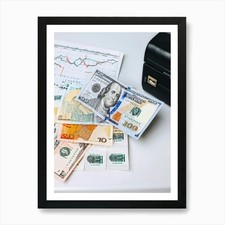 Billfold And Banknote Resting