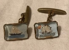 Vintage 1950s Gilded Metal &