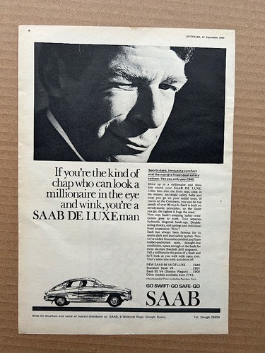 Saab deluxe memorabilia - 96,