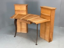 Postmodern Solid Oak Desk