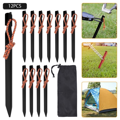 Aluminum tent stakes - tent, 12