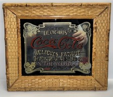 Vintage Large Coca Cola Mirror