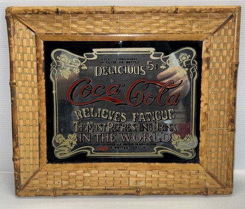 Vintage large coca - large, mirror