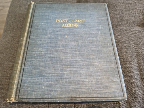 Antique postcard album - antique,