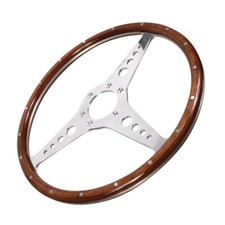 JAGUAR E-TYPE S1 S2 MOTO-LITA WOOD STEERING WHEEL 14" C28590