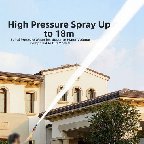High pressure car wash water - car,