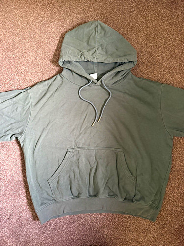 Basics sage green hoodie - basics,