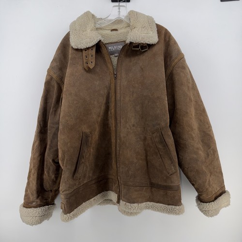 Vintage aviator bomber jacket - vintage,