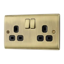 BG Nexus Antique Brass Double