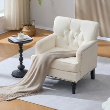Tufted Club Chair, Accent