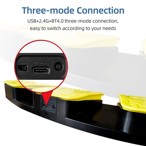 Fs20pro pedal foot switch - 3-pedal,