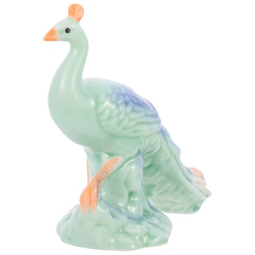 Multi color ceramic peacock - multi,