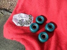 Sector 9 Butterballs 60mm with Brand new Bahne abec 7 bearings & spacers