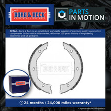 Handbrake shoes set - handbrake, fits