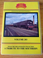 A Tribute To The Southern - B&R Video Volume 203 - railway trains dvd