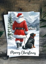 Rottweiler Christmas Card