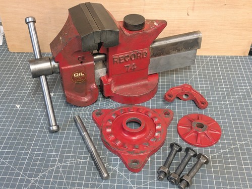 Record auto vice - vice, swivel