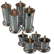 FURNITURE FEET METAL CHROME