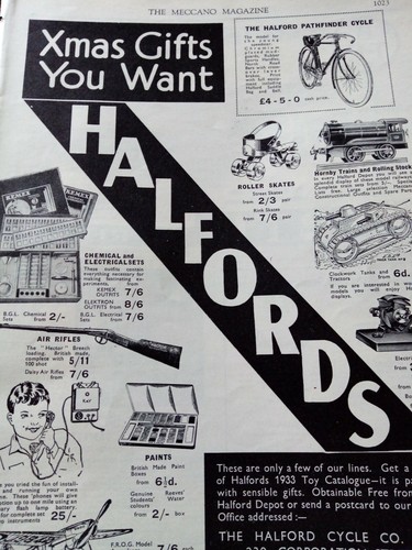 Ephemera 1933 advert - ,