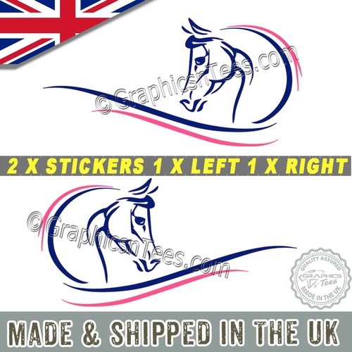 Horse box stickers - horse,