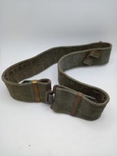 British Army Webbing Belt, WWII, Pattern '37, Vintage, Good Condition, Issued